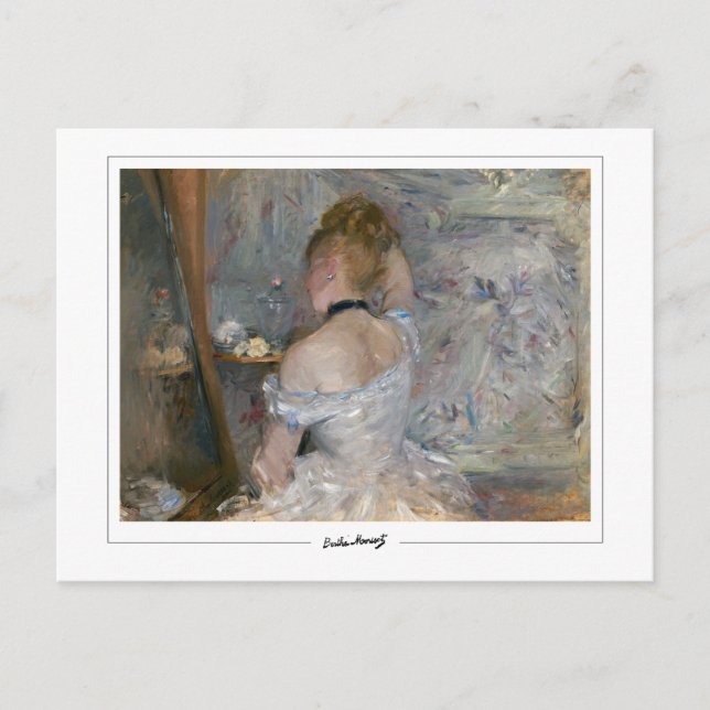 Postal Berthe Morisot #119 - Bella Artes (Anverso)