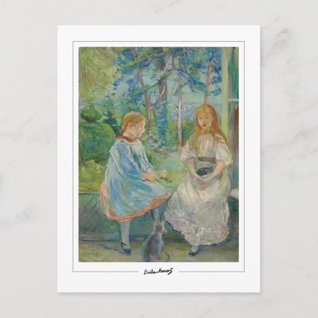 Postal Berthe Morisot #135 - Arte fino (Anverso)