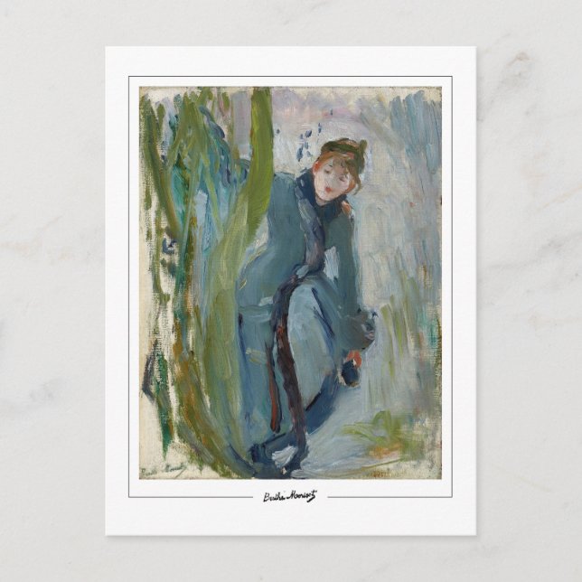 Postal Berthe Morisot #17 - Arte refinado (Anverso)