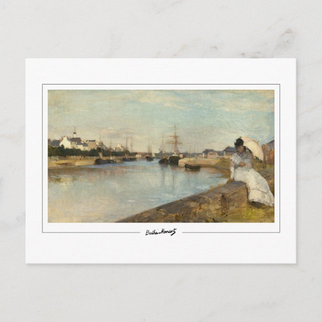 Postal Berthe Morisot #260 - Arte fino (Anverso)