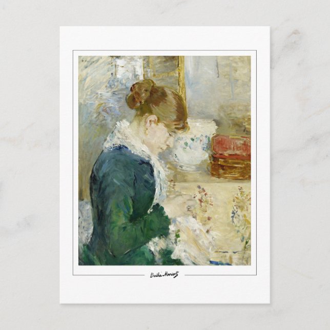 Postal Berthe Morisot #265 - Bella Artes (Anverso)