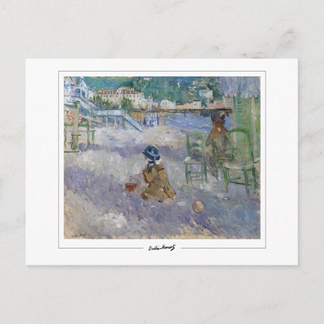 Postal Berthe Morisot #311 - Bella Artes (Anverso)