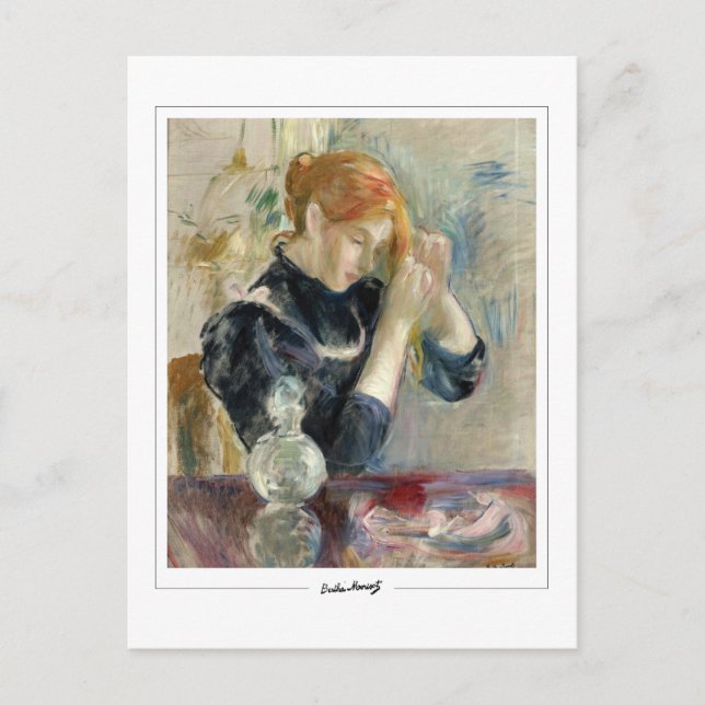 Postal Berthe Morisot #348 - Bella Artes (Anverso)