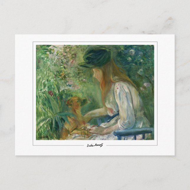 Postal Berthe Morisot #37 - Arte fino (Anverso)