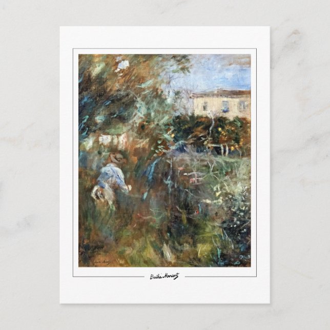 Postal Berthe Morisot #383 - Arte fino (Anverso)