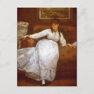 Postal Berthe Morisot de Edouard Manet