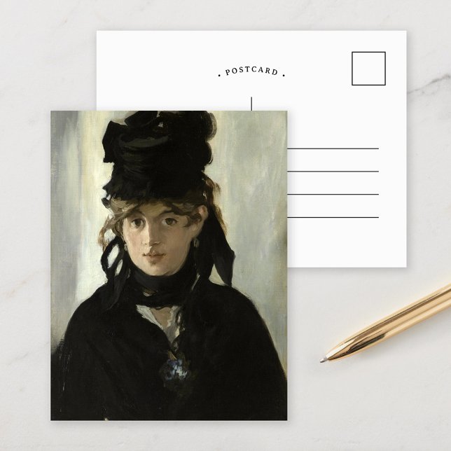 Postal Berthe Morisot | Édouard Manet (Subido por el creador)