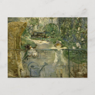 Postal Berthe Morisot - El presidente de la canasta