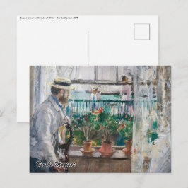 Postal Berthe Morisot - Eugene Manet en la Isla de Wight