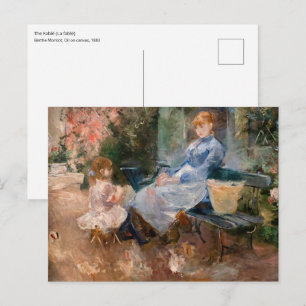 Postal Berthe Morisot - La Fábula