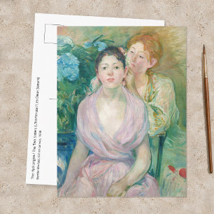 Postal Berthe Morisot - La Hortensia / Las Dos Hermanas