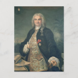 Postal Bertrand-Francois Mahe de la Bourdonnais
