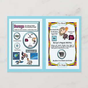 Postal Berwyn Wizard - Elemento Beryllium