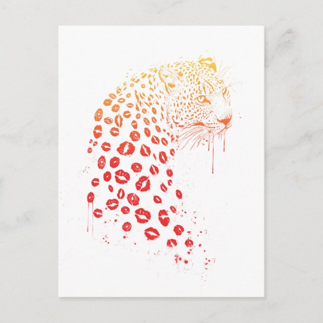 Postal Bésame (Anverso)