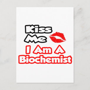 Postal Bésame.. Soy Bioquímico.