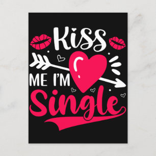 Postal Bésame, soy un Valentín único y lindo