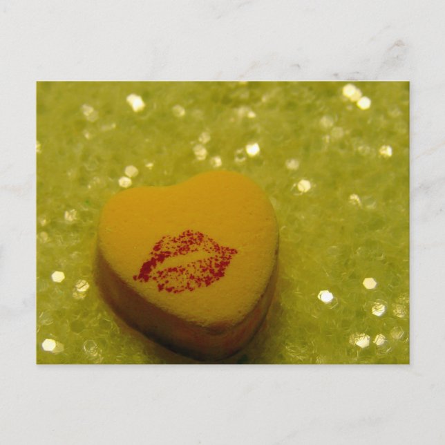 Postal Beso (Anverso)