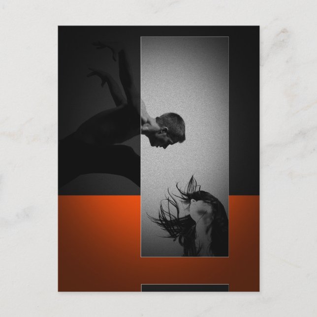 Postal Beso aéreo (Anverso)