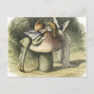 Postal Beso De Hadas En Las Islas Fairyland 1870