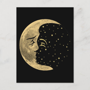 Postal Beso nocturno