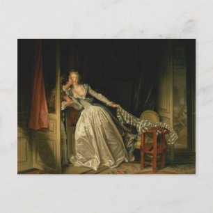 Postal Beso robado - Fragonard