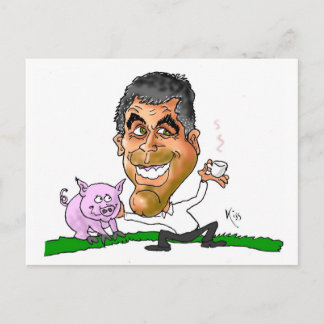 Postal Besos de USA GEORGE