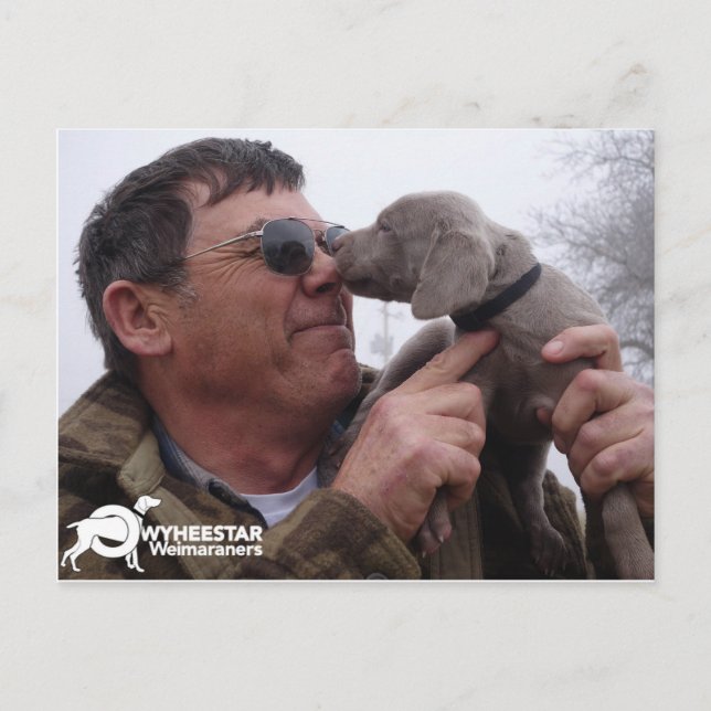 Postal Besos de Weimar para el acantilado (Anverso)