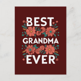 Postal Best grandma ever
