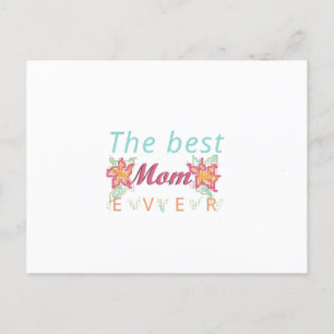 Postal best mom ever card