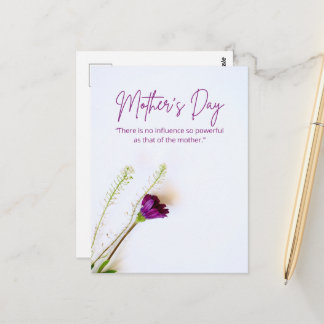 Postal Best Mom Ever Floral Mother’s Day Card
