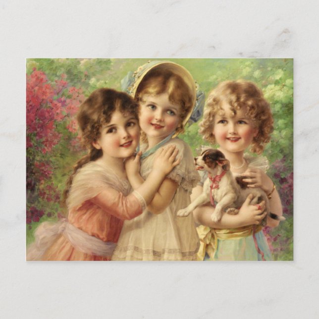 Postal Best of Friends - Émile Vernon (Anverso)