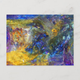 Postal Bestia Azul en ejecución