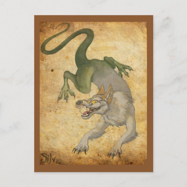 Postal Bestia del Este (Anverso)