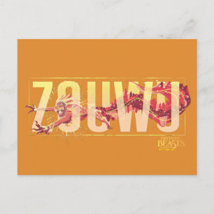 Postal Bestias fantásticas Zouwu