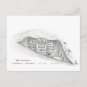 Postal Bet Giyorgis, Lalibela, Etiopía