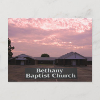 Postal Bethany PostCard