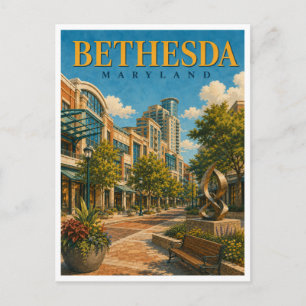 Postal Bethesda Maryland Bethesda Row GeoSaga