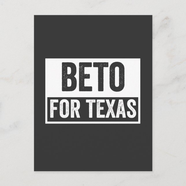Postal beto para TEXAS (Anverso)