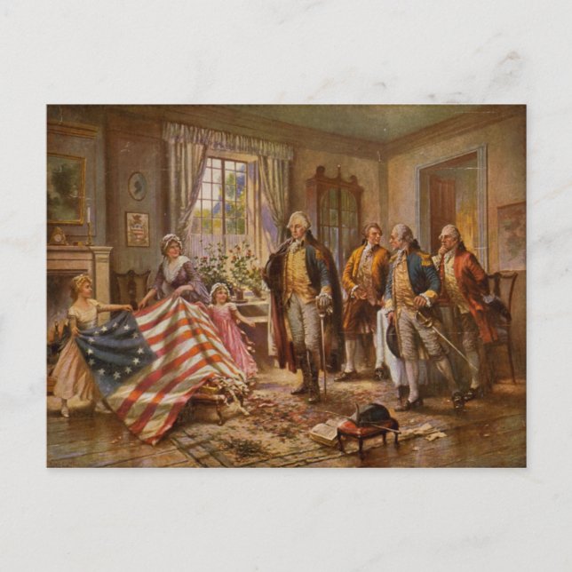 Postal Betsy Ross (Anverso)
