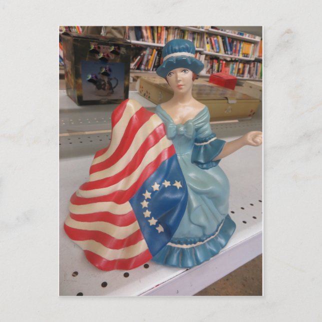 Postal Betsy Ross (Anverso)