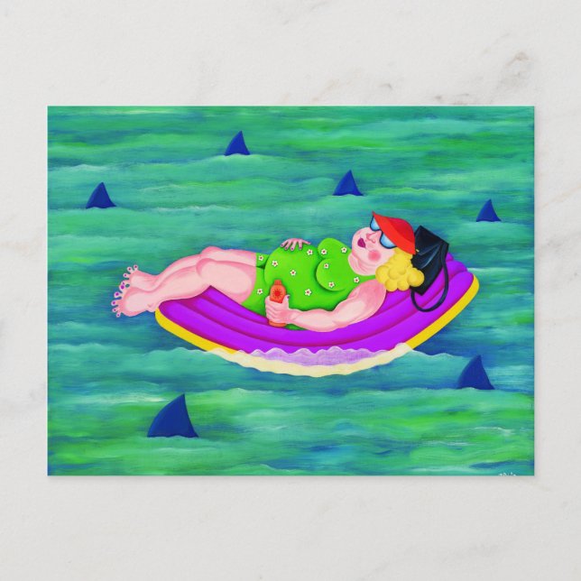 Postal Betty Drifts Away (Anverso)