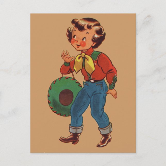 Postal Betty la Novia (Anverso)