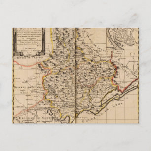 Postal Béziers Francia