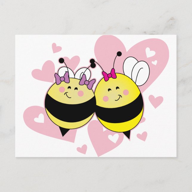 Postal BFF Bee (Anverso)