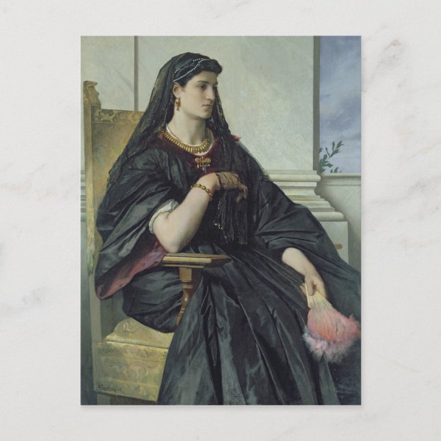 Postal Bianca Capello, 1864/68 (Anverso)