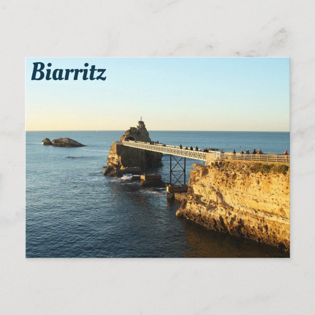 Postal Biarritz (Anverso)