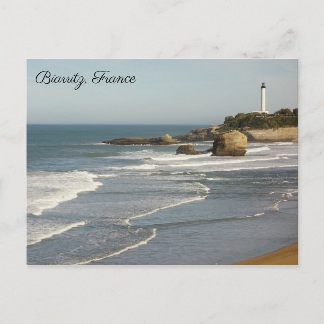 Postal Biarritz France Postcard (Anverso)