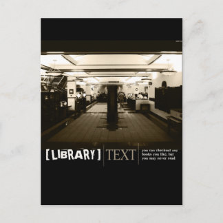 Postal Biblioteca