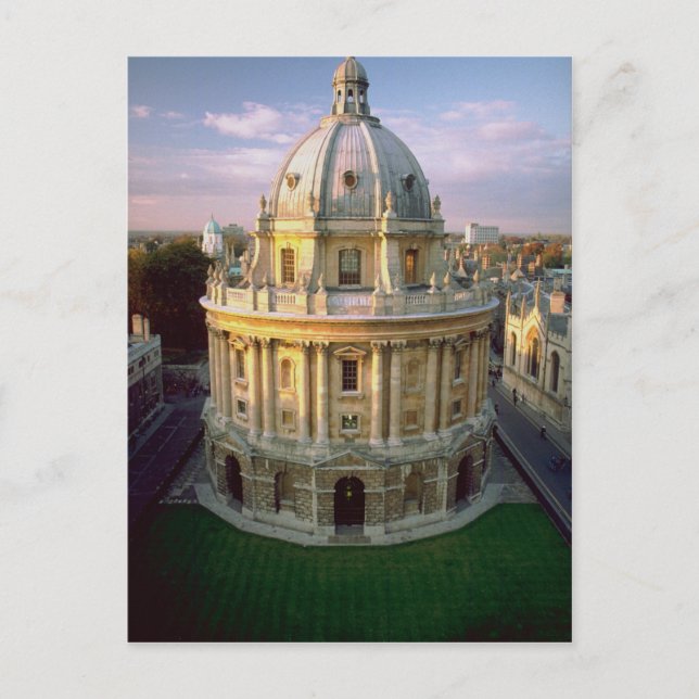 Postal Biblioteca Bodleian, Oxford, Reino Unido (Anverso)