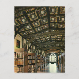 Postal Biblioteca Bodlein, Universidad de Oxford, Inglate